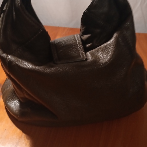 Michael Kors Dark Olive  Leather Shoulder Bag - Picture 7 of 14